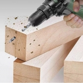 Jogo Com 5 PEÇAS De Brocas Para MADEIRA 4 Á 10mm