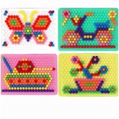 Conjunto De Montar Magic Plate Didático Educativo Infantil