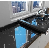 Adesivos de cozinha 3m Resistente a Agua/Óleo/Fogo/Alta Temperatura - Usável em fogão/armário/porta Inovação com Filme