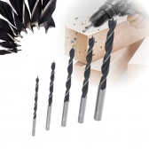 Jogo Com 5 PEÇAS De Brocas Para MADEIRA 4 Á 10mm