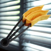 Limpador Persiana Grade Ar Cond Ventilador Microfibra Cabo