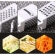 3 Peças Mini Ralador Quatro Faces Multifuncional Descascador