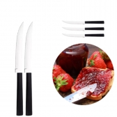 Jogo De 6 Facas De Mesa Para Cozinha Leme Faqueiro Aço Inox