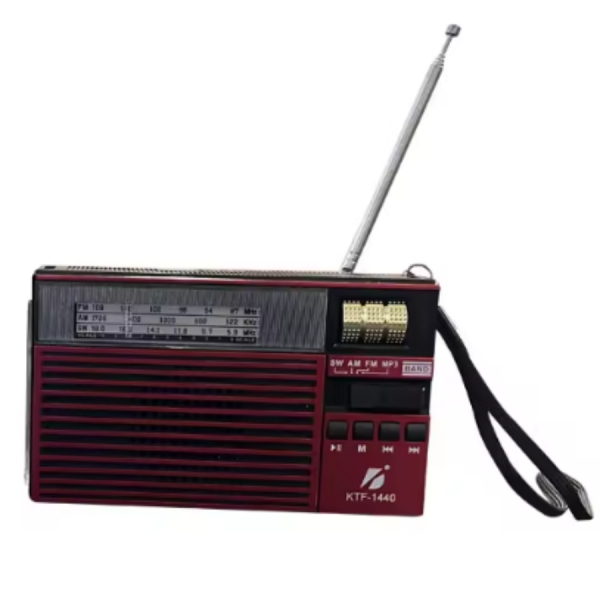 Rádio Retrô Vintage Portátil A Pilha E Tomada Am Fm Sw Pendrive Com Sd Usb