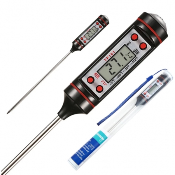 Termômetro Culinário Digital Cozinha Espeto Tp101 P/ Cozinha Oferta!