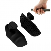 Par De Punhos De Treino De Silicone Para Homens E Mulheres , Antiderrapantes , Sem Dedos , Luvas De Ginástica