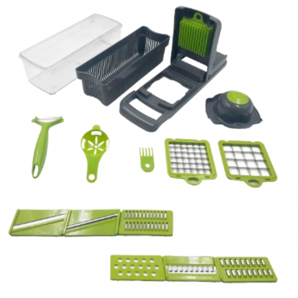 Cortador Fatiador Multifuncional Alimentos Frutas E Legumes