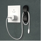 Kit 3 Suporte Do Cabo Clipe Universal O Invólucro Cord Organizador Para Cabos De Armazenamento