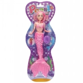 Boneca Brinquedo De Sereia Com Bolsa