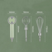 Batedor Elétrico De Ovo Grande Com Mixer 3 velocidades