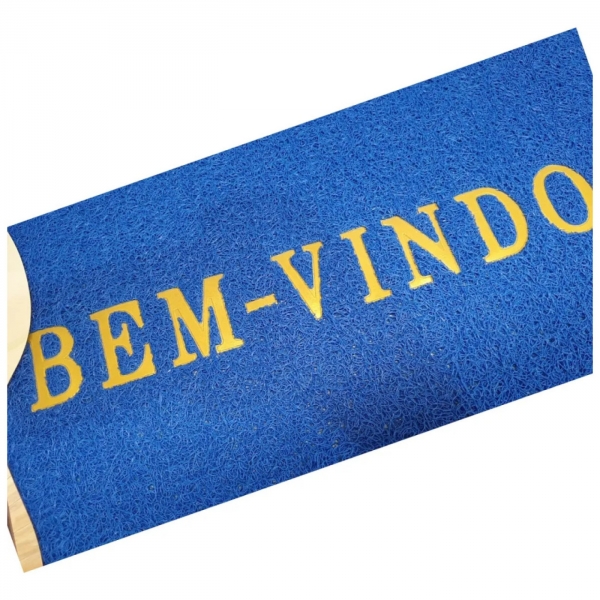 Tapete Bem Vindo Antiderrapante Para Uso Domestico