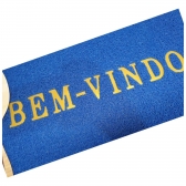 Tapete Bem Vindo Antiderrapante Para Uso Domestico