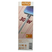 Cabo de Carregamento Reforçado 2 metros USB para Lightning/IOS KAIDI KD-353A