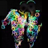 Tubo Pulseira Neon 100 Unidades Festa Aniversário