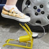 Bomba De Ar Com Pedal e Manômetro