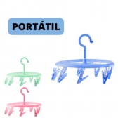 Varal Circular Para Roupas Intimas Cueca Calcinha Meia 08 Prendedores para Lavanderia