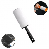 Rolo Tira Pelos e Pó de Roupas com 10 Folhas e Adesivos Reutilizavel