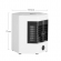 Mini Ar Condicionado Climatizador Usb Portátil Umidificador Cor Branco E Cinza Voltagem 110V