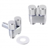 Kit Ducha Higiênica Registro Saída Dupla 1/2 Chuveirinho