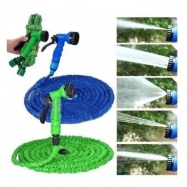 Mangueira Magica 15m METROS Flexível Irrigação E 7 Tipos De Jato
