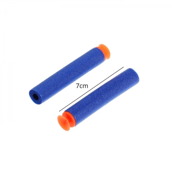 10 Refil Munição Dardos Bala Eva Compatível Com Nerf