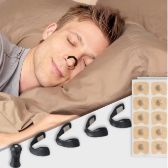 Expansor Nasal Anti-Ronco Para Respiração Silencioso e Confortável Anti-Ronco e Congestão