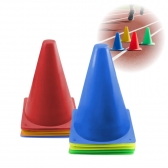 Kit 5 Cones Agilidade Treinamento Funcional Exercícios