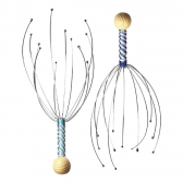 Massageador De Cabeça Manual P/ Alivio, Anti Stress