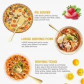 Modus Kit 6 Conjunto Jogo De Talheres Inox Utensílio Cozinha