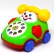 Carrinho Telefone de Brinquedo Infantil Movido à Corda Sonoro Envio Aleatorio