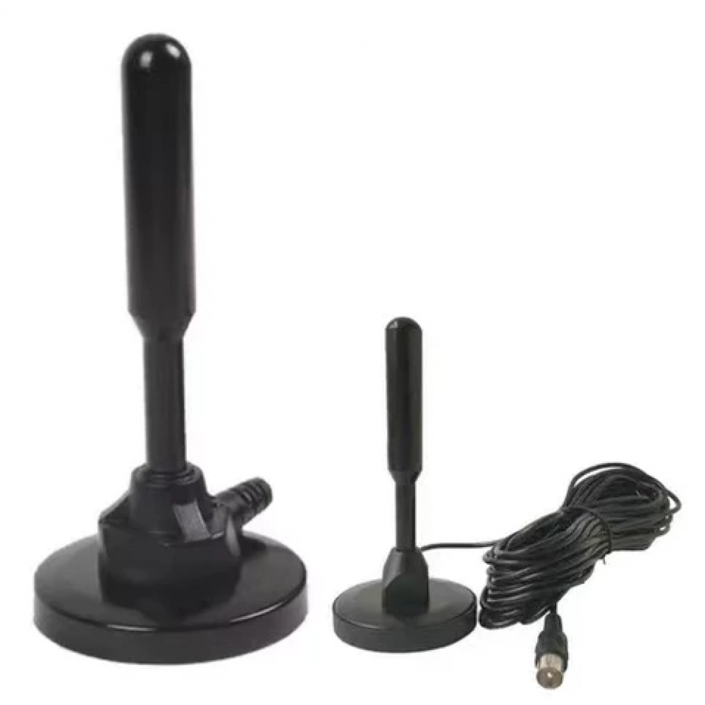 Antena Hd De Tv Digital Rt-3003 Interno Externo Cabo 5M