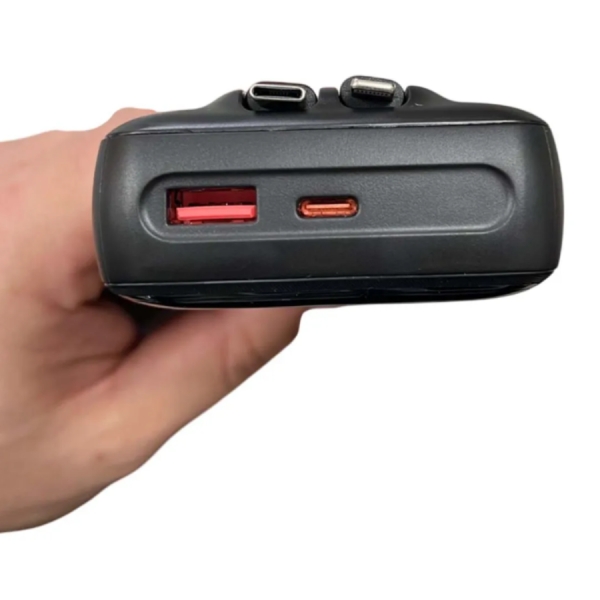 Carregador Portátil Powerbank 20000mAh 22.5W Entradas Led Indicativo de Bateria