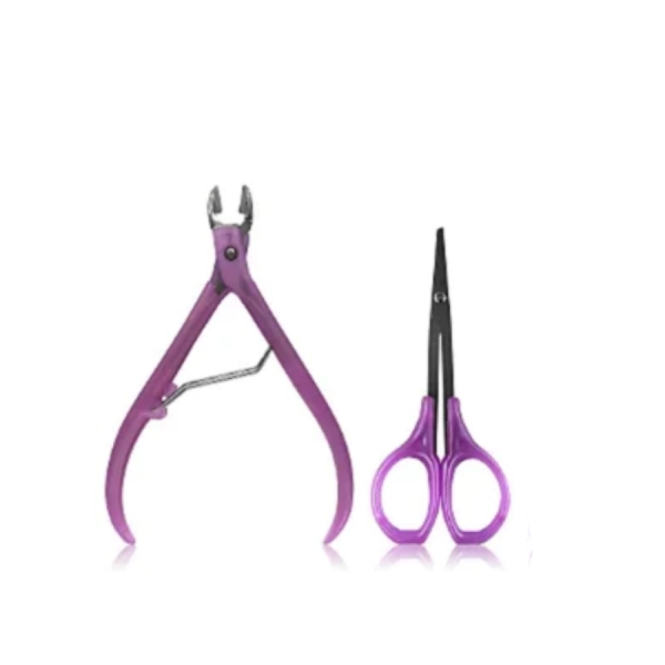 Kit Manicure 3 Peças Unhas Cuidado Mulher Feminino Rápido e Prático