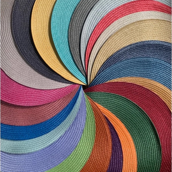 Jogo Americano Sousplat Redondo Jantar Mesa Posta 4 UNIDADES 38cm