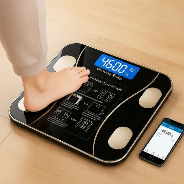 Balança Digital Biopedância Bluetooth 180Kg App Gratuito