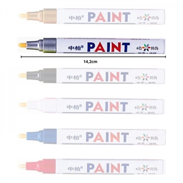 Caneta Cinza Pintura Reparadora Tira Riscos Carro Moto