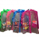 Capa De Chuva Infantil Reforçada Tamanho 10 Impermeável Menina Menino Escolar