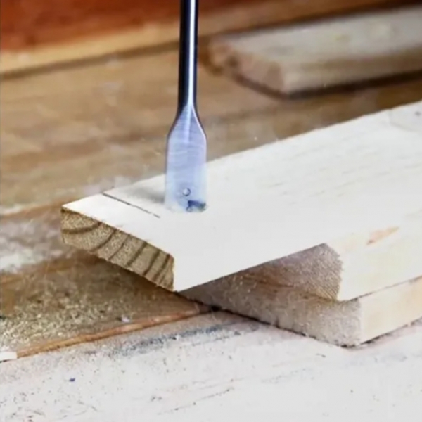 Jogo de Broca Chata para Madeira com 6 Kit Brocas Chata Madeia Marcenaria Móveis