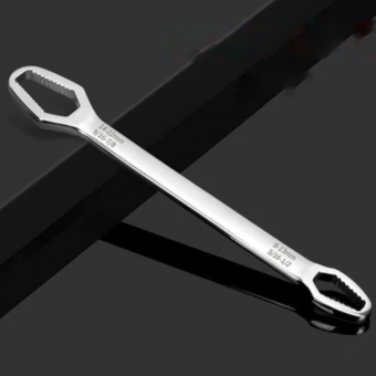 Chave Boca Fixa Aço Universal 8 a 24mm Cabeça Dupla Torx Ferramenta Resistente Multifuncional