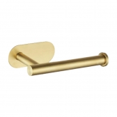 Porta Papel Higienico Premium Adesivo 3m De Parede Inox Dourado