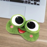 Máscara Sapo De Dormir De Olho De Pelúcia Para Feliz