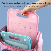 Pasta Sanfonada Com 12 Divisórias Pasta Prancheta Tamanho A4 Escritório Escolar