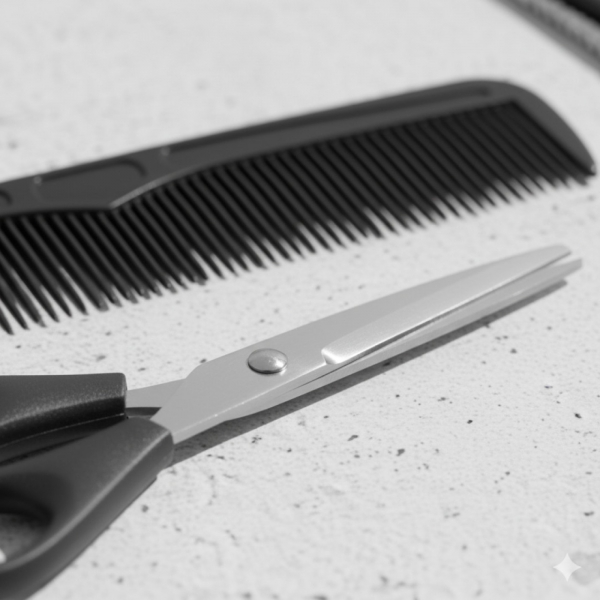 Kit Cabeleireiro Barbeiro Profissional 3 Peças