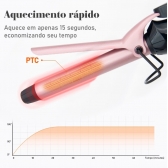 MODELADOR DE CACHOS BABY LISS ELETRICO AQUECIMENTO RAPIDO