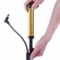 Mini Bomba Dourado de Ar Manual Bicicleta Portátil