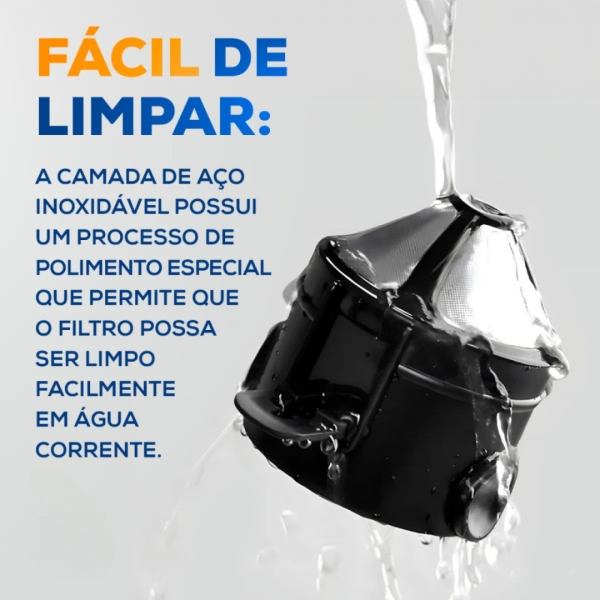 Mini Coador De Café Mini Filtro Individual Inox