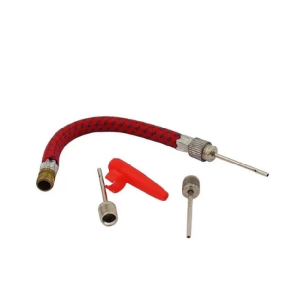 Kit de Bicos Para Bomba de Ar 5 Peças, Jogo de Bico Para Encher Bolas Balões