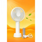 Mini Ventilador De Mão Portátil Recarregável De Mesa Usb