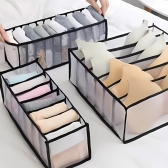 Kit 3 Organizadores De Gaveta Dobrável Sutiã Cuecas Calcinha