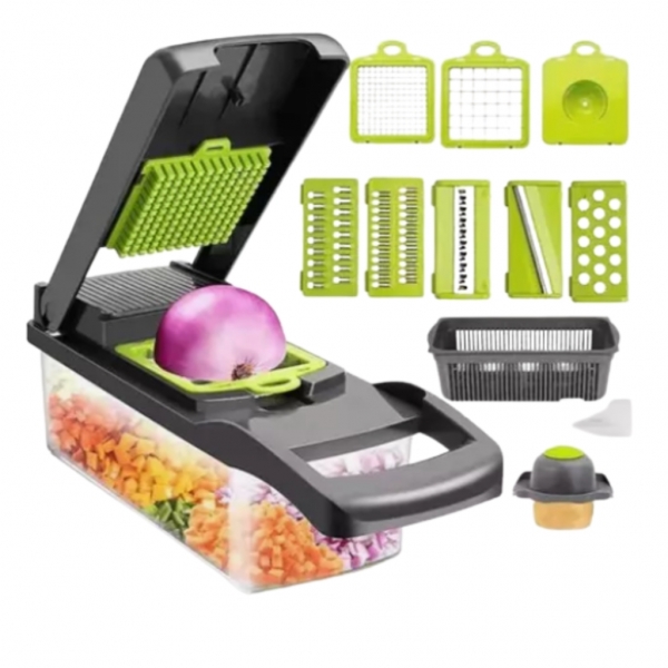 Cortador Fatiador Multifuncional Alimentos Frutas E Legumes